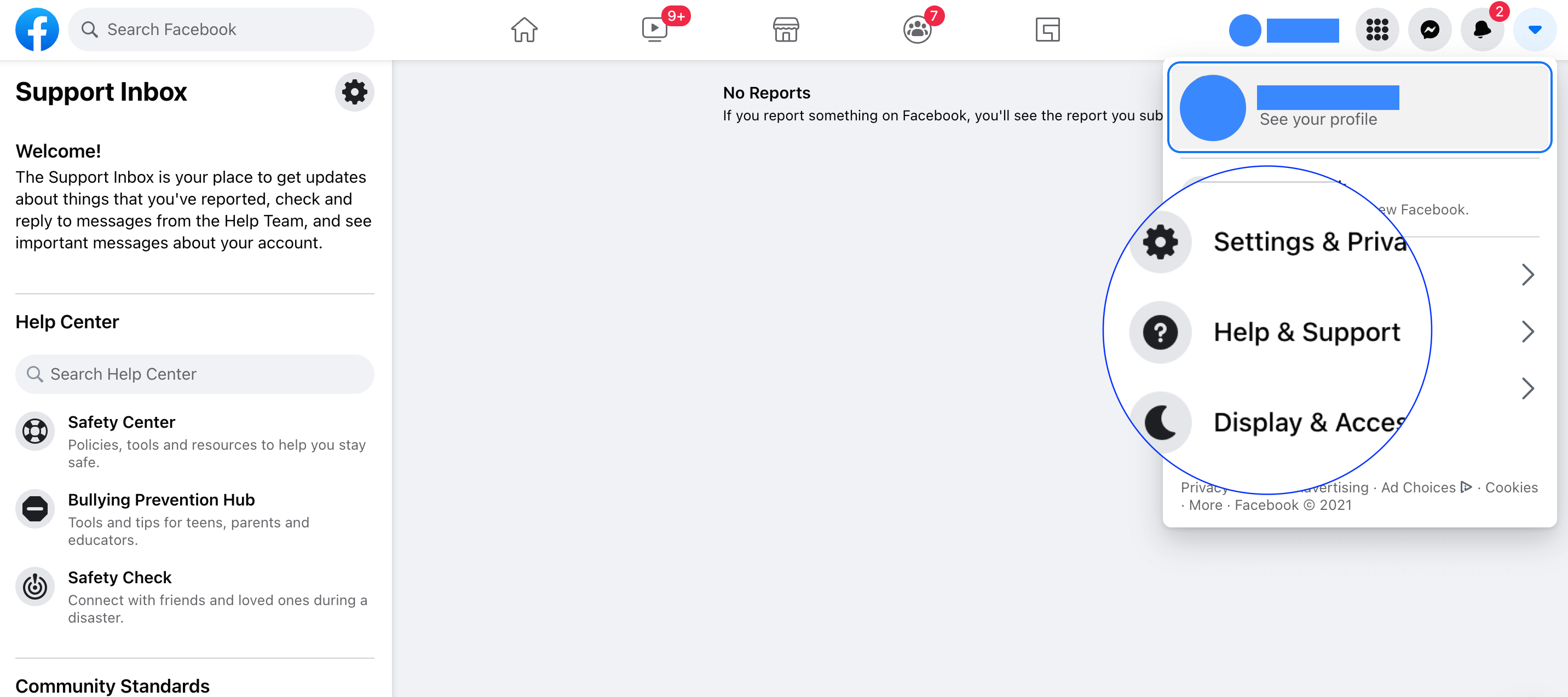 How to Contact Facebook Support
