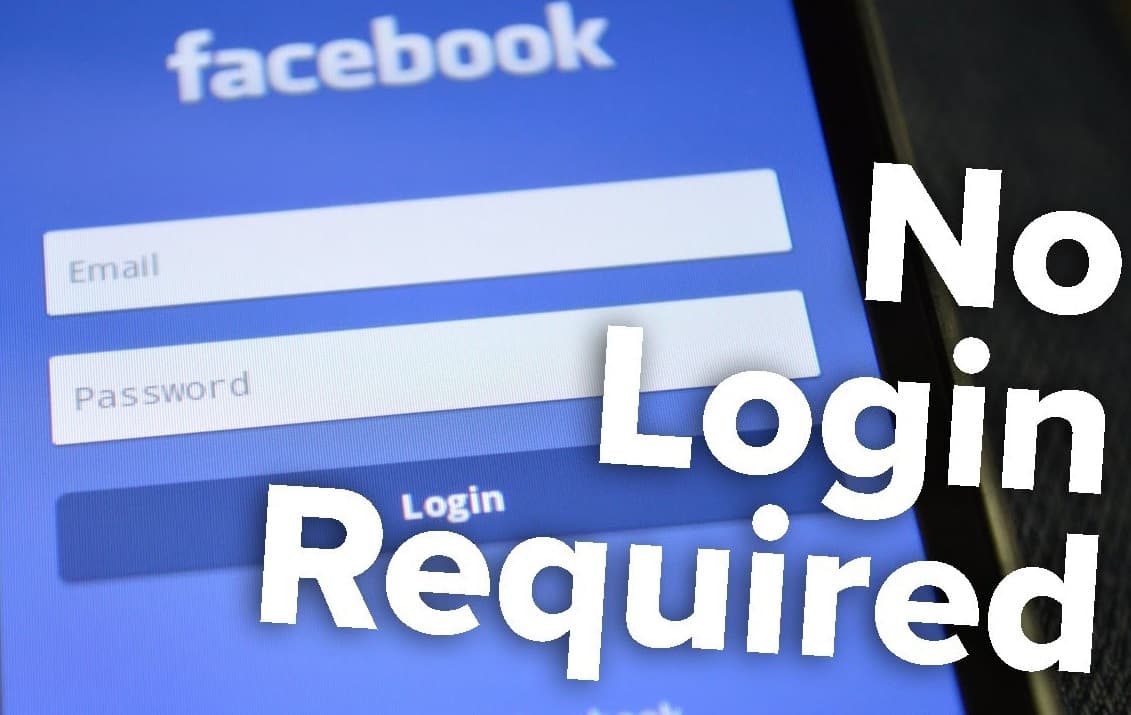 How do I find someone on Facebook without logging in
