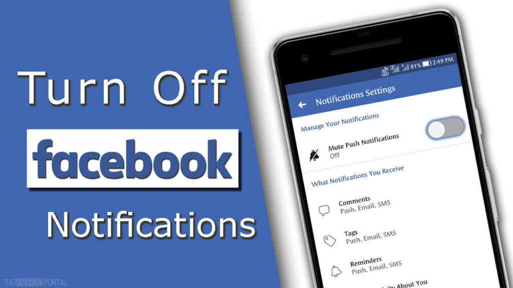 How to Turn off Facebook Notifications