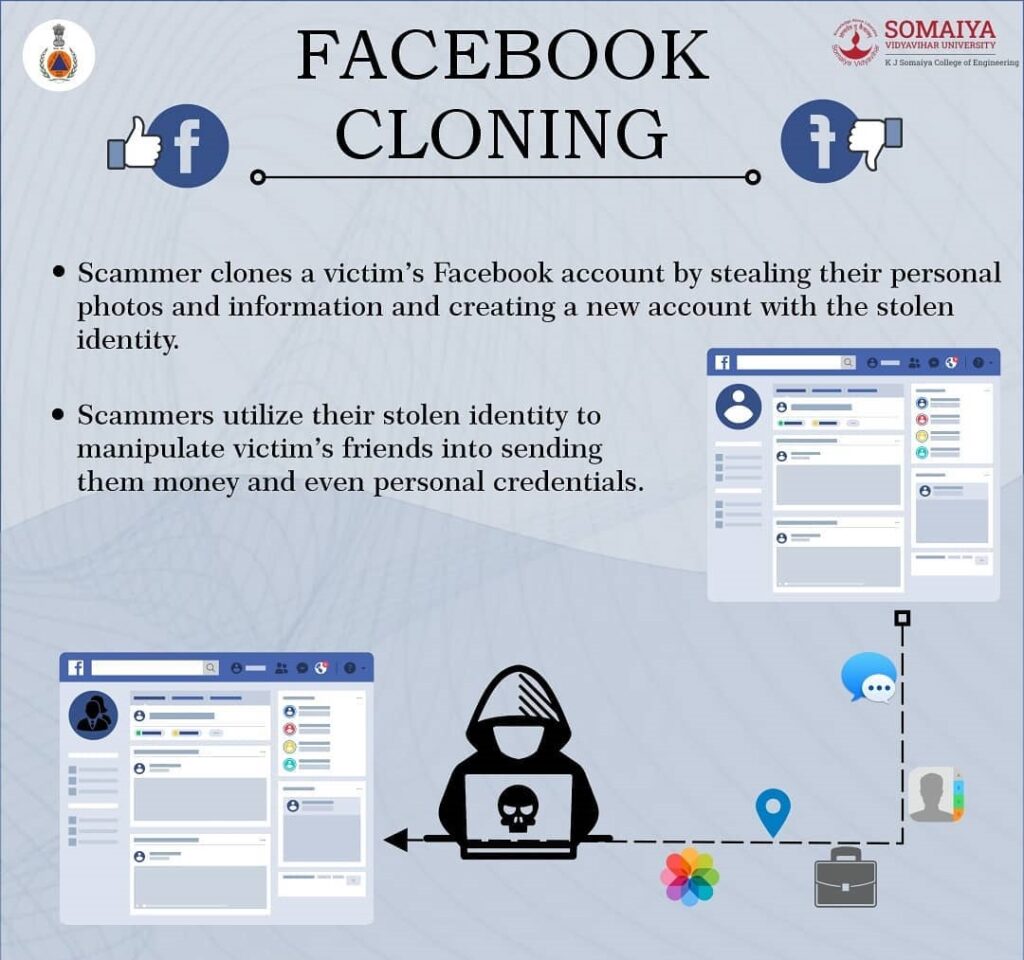 cloned Facebook account